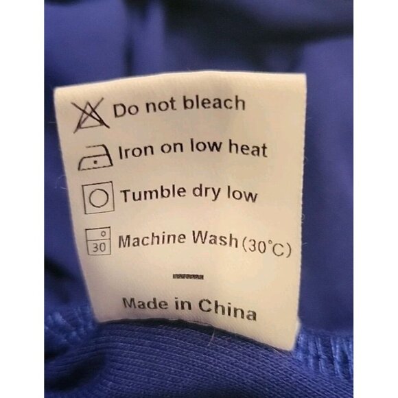 Amazon Royal Blue Large Womens Shirred Waist Draped Long Sleeve Shirt Navy Blue - Picture 8 of 8